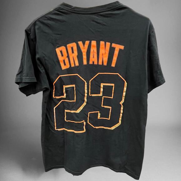 Rare Stranger Things x San Francisco Giants Kris Bryant 23 MLB Baseball Spellout - Picture 3 of 4